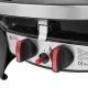 Ψησταριά GS GRILL 2 MINI 5 kW ανάφλεξη με μπουτόν με χειρολαβή βακελίτη INOX & συλλέκτη για τα λίπη