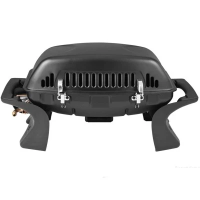 Ψησταριά GS GRILL 2 MINI 5 kW ανάφλεξη με μπουτόν με χειρολαβή βακελίτη INOX & συλλέκτη για τα λίπη
