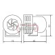 Σειρήνα MINI 12VDC 6Α 100dB 100mm MS190