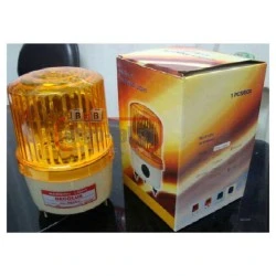 Φαροσειρήνα με λυχνία 10W (πυρακτώσεως) 12VDC κίτρινο φως IP45 LTE-1121J
