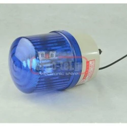 Φαροσειρήνα με λυχνία 10W (πυρακτώσεως) 12VDC μπλε φως IP45 LTE-1121J