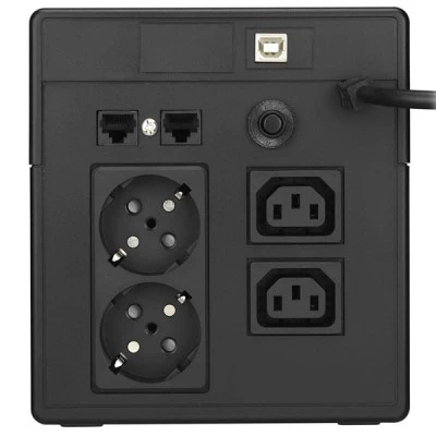 Συσκεύη UPS LINE INTERACTIVE PESTO 850VA τροποποιημένου ημιτόνου με θύρα USB