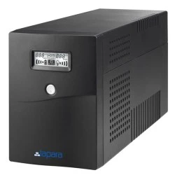 Συσκεύη UPS LINE INTERACTIVE 2000VA τροποποιημένου ημιτόνου με οθόνη LCD