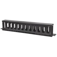 Οδηγός καλωδίων SAFEWELL Rack χωρητικότητας 1U 24 θέσεων κλειστού τύπου πλαστικός