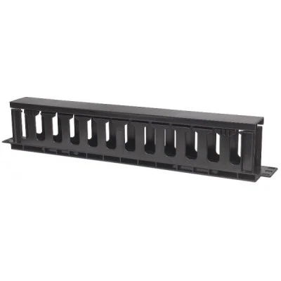 Οδηγός καλωδίων SAFEWELL Rack χωρητικότητας 1U 24 θέσεων κλειστού τύπου πλαστικός