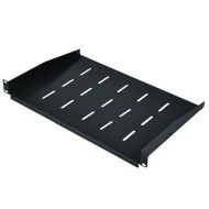 Ράφι RACK 2 σημείων 1U Β25 διάτρητο 10kgs SUT κατάλληλο για συγκράτηση συσκευών μικρού βάρους
