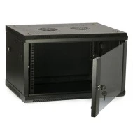 Επίτοιχη καμπίνα Safewell ασυναρμολόγητη 22U Π60/Β50/Υ104 SMC6522 με ρυθμιζόμενες ράγες