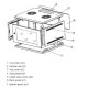 Επίτοιχη καμπίνα Safewell 12U Π60/Β45/Υ63 SMC6412 με ανοιγόμενα πλαϊνά και μέγιστο φορτίο 60kg