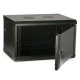 Επίτοιχη καμπίνα Safewell 12U Π60/Β45/Υ63 SMC6412 με ανοιγόμενα πλαϊνά και μέγιστο φορτίο 60kg