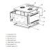 Rack επίτοιχο μονό οικονομίας Safewell 9U Π54/Β60/Υ45 SMC5609 με ρυθμιζόμενες ράγες