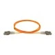Patch cord οπτικής ίνας πολύτροπο DUPLEX 50/125 SC/SC μήκους 20.0m