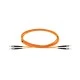 Patch cord οπτικής ίνας DUPLEX SUT πολύτροπο 50/125 ST/ST μήκους 3.0m