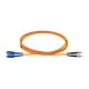 Patch cord οπτικής ίνας DUPLEX πολύτροπο 50/125 ST/SC μήκους 2.0m