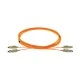Patch cord οπτικής ίνας DUPLEX πολύτροπο 62.5/125 SC/SC μήκους 2.0m TYC