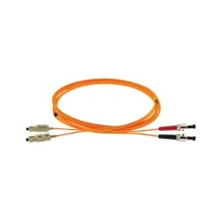 Patch cord οπτικής ίνας DUPLEX πολύτροπο 62.5/125 ST/SC μήκους 2.0m TYC