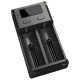 Διπλός φορτιστής NITECORE i2 μπαταριών λιθίου 18650 - Ni-Mh με αυτόματη ανίχνευση ρεύματος φόρτισης