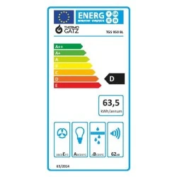Απορροφητήρας καμίνι TGS 950 BL RUSTIC με 3 επίπεδα απορρόφησης & πλενόμενα φίλτρα αλουμινίου