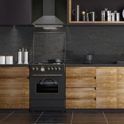 Απορροφητήρας καμίνι TGS 950 BL RUSTIC με 3 επίπεδα απορρόφησης & πλενόμενα φίλτρα αλουμινίου Απορροφητήρας καμίνι TGS 950 BL RUSTIC με 3 επίπεδα απορρόφησης & πλενόμενα φίλτρα αλουμινίου
