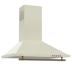 Απορροφητήρας καμίνι TGS 960 BEIGE με πλενόμενα φίλτρα αλουμινίου και πιεζόμενους διακόπτες