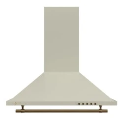 Απορροφητήρας καμίνι TGS 960 BEIGE με πλενόμενα φίλτρα αλουμινίου και πιεζόμενους διακόπτες