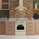 Απορροφητήρας καμίνι TGS 960 BEIGE με πλενόμενα φίλτρα αλουμινίου και πιεζόμενους διακόπτες