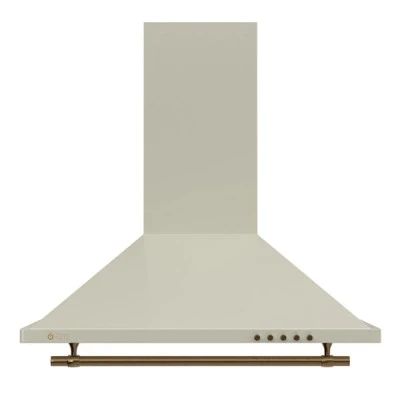 Απορροφητήρας καμίνι TGS 960 BEIGE με πλενόμενα φίλτρα αλουμινίου και πιεζόμενους διακόπτες