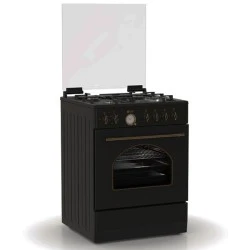 Κουζίνα μικτή TGS 4310 ANTH TURBO fan με ηλεκτρικό φούρνο και 4 εστίες αερίου