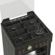 Κουζίνα μικτή TGS 4310 ANTH TURBO fan με ηλεκτρικό φούρνο και 4 εστίες αερίου