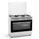 Κουζίνα μικτή TGS 7301 IX Inox με γυάλινο καπάκι ηλεκτρικό φούρνο και 5 εστίες αερίου Κουζίνα μικτή TGS 7301 IX Inox με γυάλινο καπάκι ηλεκτρικό φούρνο και 5 εστίες αερίου