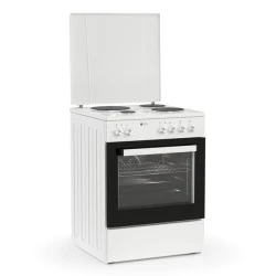 Ηλεκτρική κουζίνα TGS E120 WH Turbo Fan με 6 τρόποι ψησίματος & πόρτα από διπλό κρύσταλλο αποσπώμενο