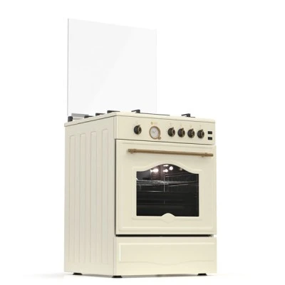 Κουζίνα φυσικού αερίου ή υγραερίου TGS 4111 RUSTIC BEIGE MULTIGAS με αναλογικό χρονόμετρο Κουζίνα φυσικού αερίου ή υγραερίου TGS 4111 RUSTIC BEIGE MULTIGAS με αναλογικό χρονόμετρο