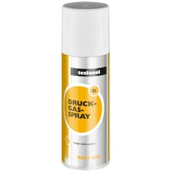 Σπρέυ πεπιεσμένου αέρα teslanol 200ml για καθάρισμα ηλεκτρονικών εξαρτημάτων σε δυσπρόσιτα σημεία