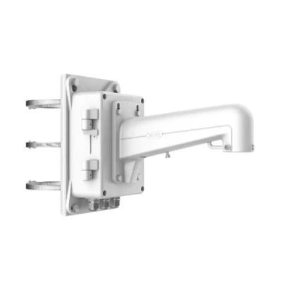  Μεταλλική βάση με κουτί συνδέσεων HIKVISION DS-1602ZJ-BOX-POLE για στήριξη speed dome σε στύλο διαμέτρου 100 ως 200mm