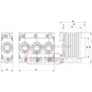 Βάση NEOZED (D02-63) μονοπολική 1Χ63Α K-ELECTRIC Γερμανίας