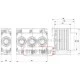 Βάση NEOZED (D02-63) μονοπολική 1Χ63Α K-ELECTRIC Γερμανίας