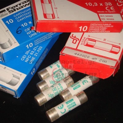 Φυσίγγιο κυλινδρικό 14Χ51 20Α AM βραδείας 441020 DF electric