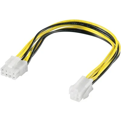 Καλώδιο τροφοδοσίας Goobay 51358 ATX-12V PCIe 8 pin αρσενικό σε 4 pin θηλυκό