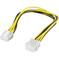 Προέκταση καλωδίου τροφοδοσίας Goobay 51361 EPS 8 pin 28cm