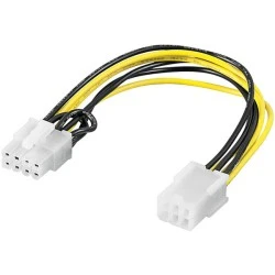 Καλώδιο / αντάπτορας τροφοδοσίας Goobay 93635 PCI Express 6 pin σε PCI Express 8 pin Καλώδιο / αντάπτορας τροφοδοσίας Goobay 93635 PCI Express 6 pin σε PCI Express 8 pin