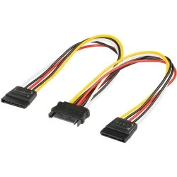Καλώδιο τροφοδοσίας Goobay 95114 sata σε 2x sata