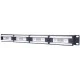 Patch panel GOOBAY κατηγορίας CAT 5e UTP 24 θυρών σε μαύρο χρώμα για τοποθέτηση σε rack cabinet 19