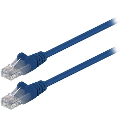 Καλώδιο δικτύου CAT 5e goobay 68608 U/UTP patchcable 0.25m σε μπλε χρώμα με επίχρυσες επαφές Καλώδιο δικτύου CAT 5e goobay 68608 U/UTP patchcable 0.25m σε μπλε χρώμα με επίχρυσες επαφές