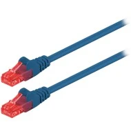 Καλώδιο δικτύου goobay CAT 6 U/UTP patchcable μήκους 0.25m σε μπλε χρώμα Καλώδιο δικτύου goobay CAT 6 U/UTP patchcable μήκους 0.25m σε μπλε χρώμα