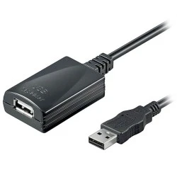 Καλώδιο προέκτασης Goobay 95439 USB 2.0 5m με ενισχυτή Active για μηδενικές απώλειες