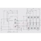 Αποζεύκτης ράγας 481033 (ασφαλειοθήκη) 1X32A 1000VDC για κυλινδρικές ασφάλειες 10Χ38mm φωτοβολταϊκών
