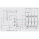Αποζεύκτης ράγας 481033 (ασφαλειοθήκη) 2X32A 1000VDC για κυλινδρικές ασφάλειες 10Χ38mm φωτοβολταϊκών