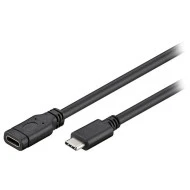 Καλώδιο-προέκταση Goobay 45393 USB 3.1 Type-C αρσ. σε USB 3.1 Type-C θηλ. 1,0m