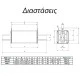 Μαχαιρωτό φυσίγγιο ΝΗ3 XL 355Α 1500V DC 372450 με ικανότητα διακοπής 10ΚΑ