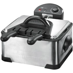 Ανοξείδωτη διπλή φριτέζα 4L CL FR 3195 2000W 230V 50Hz με ρυθμιζόμενος θερμοστάτης έως 190° C