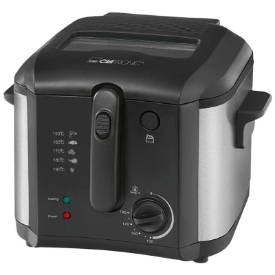 Ανοξείδωτη φριτέζα 2.5LCL FR 3649 1600W με πτυσσόμενη και θερμομονωμένη λαβή καλαθιού